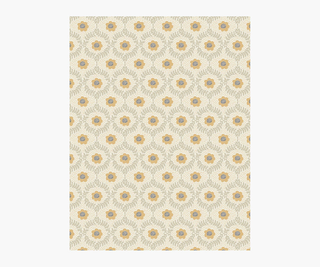 Emma Wallpaper Sample - Linen