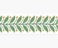 Garden Trim Wallpaper - Green