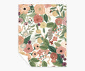 Garden Party Peel & Stick Wallpaper Sample - Burgundy Multi