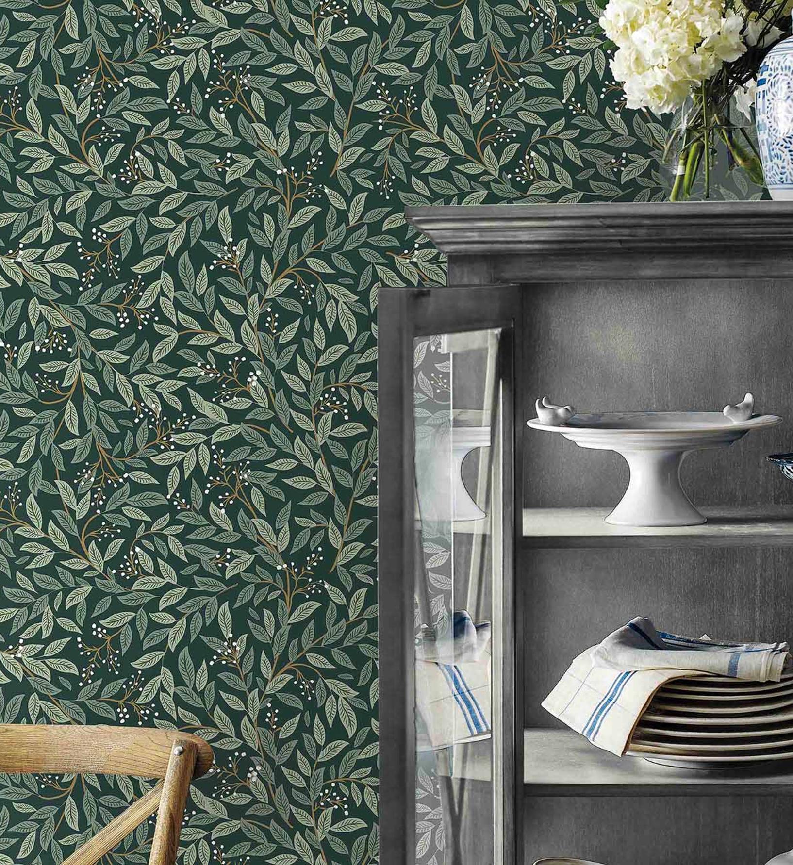 Willowberry Peel & Stick Wallpaper - Emerald