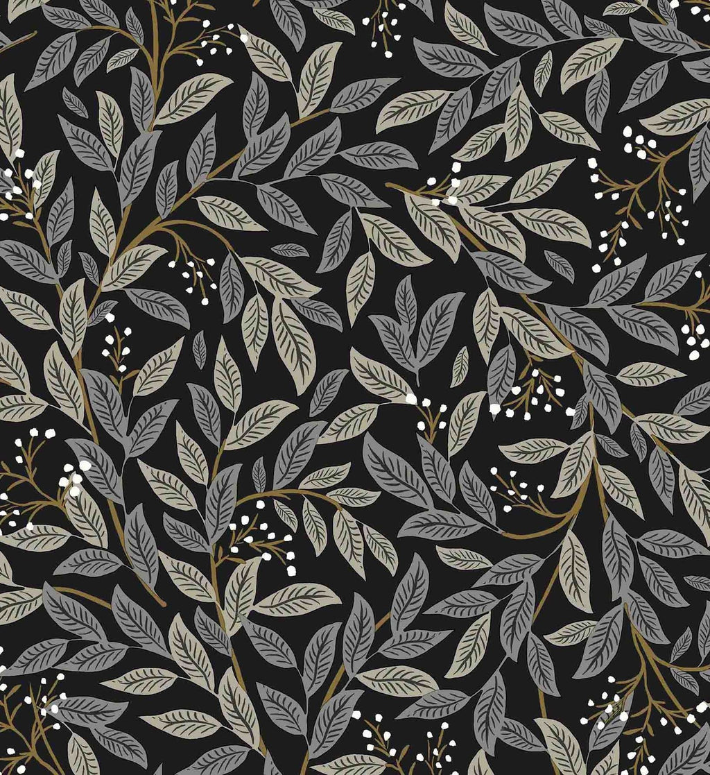 Willowberry Peel & Stick Wallpaper - Black