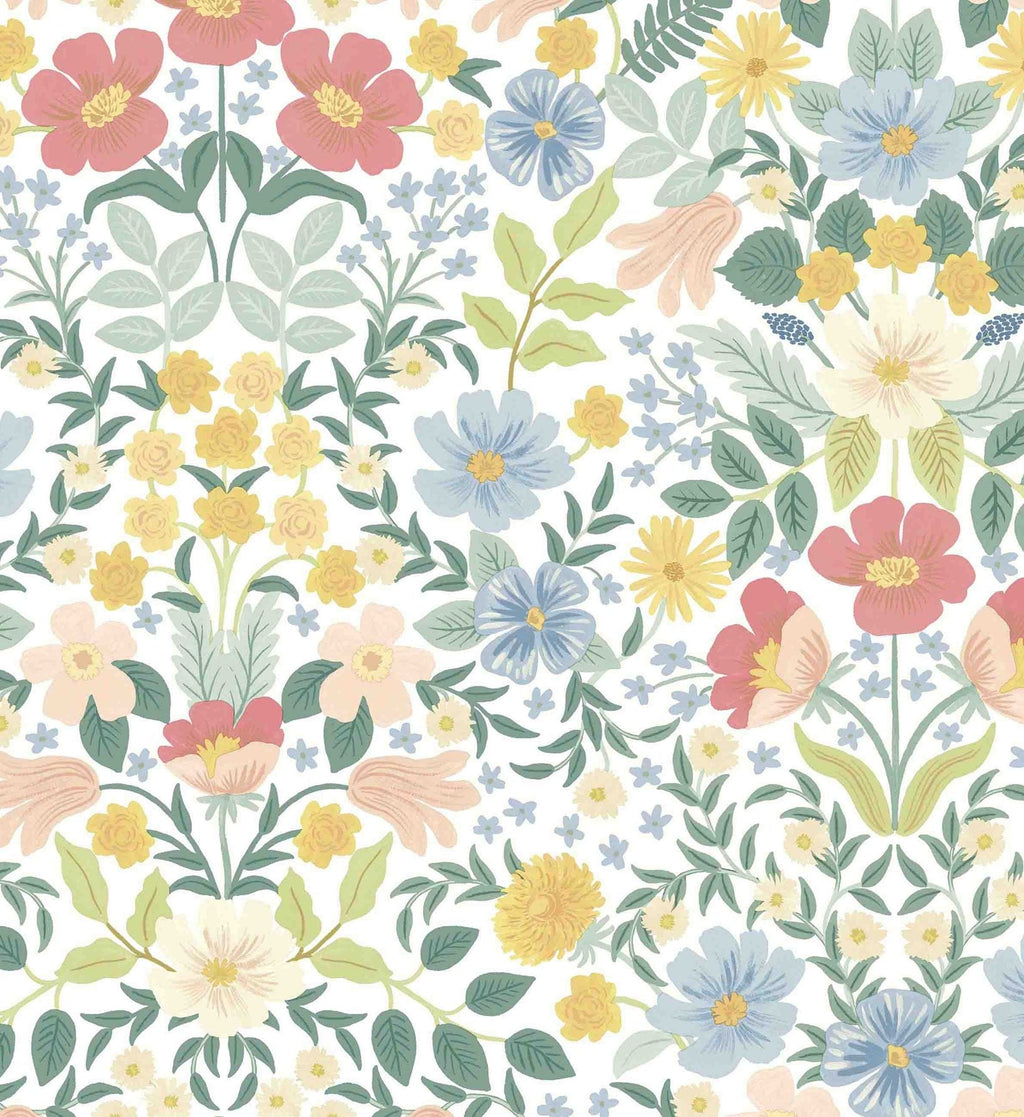 Bramble Garden Peel & Stick Wallpaper - Pastel Multi