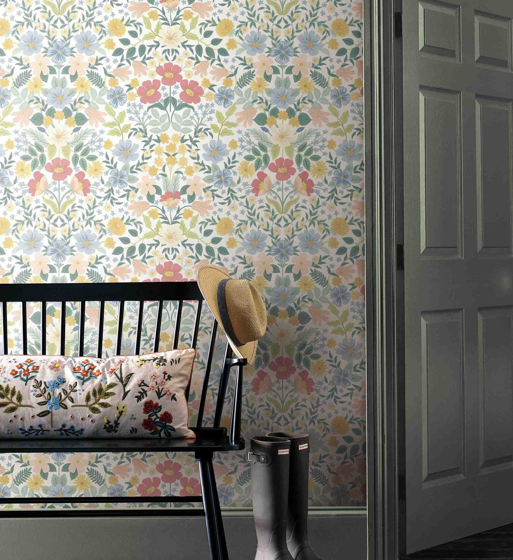 Bramble Garden Peel & Stick Wallpaper - Pastel Multi