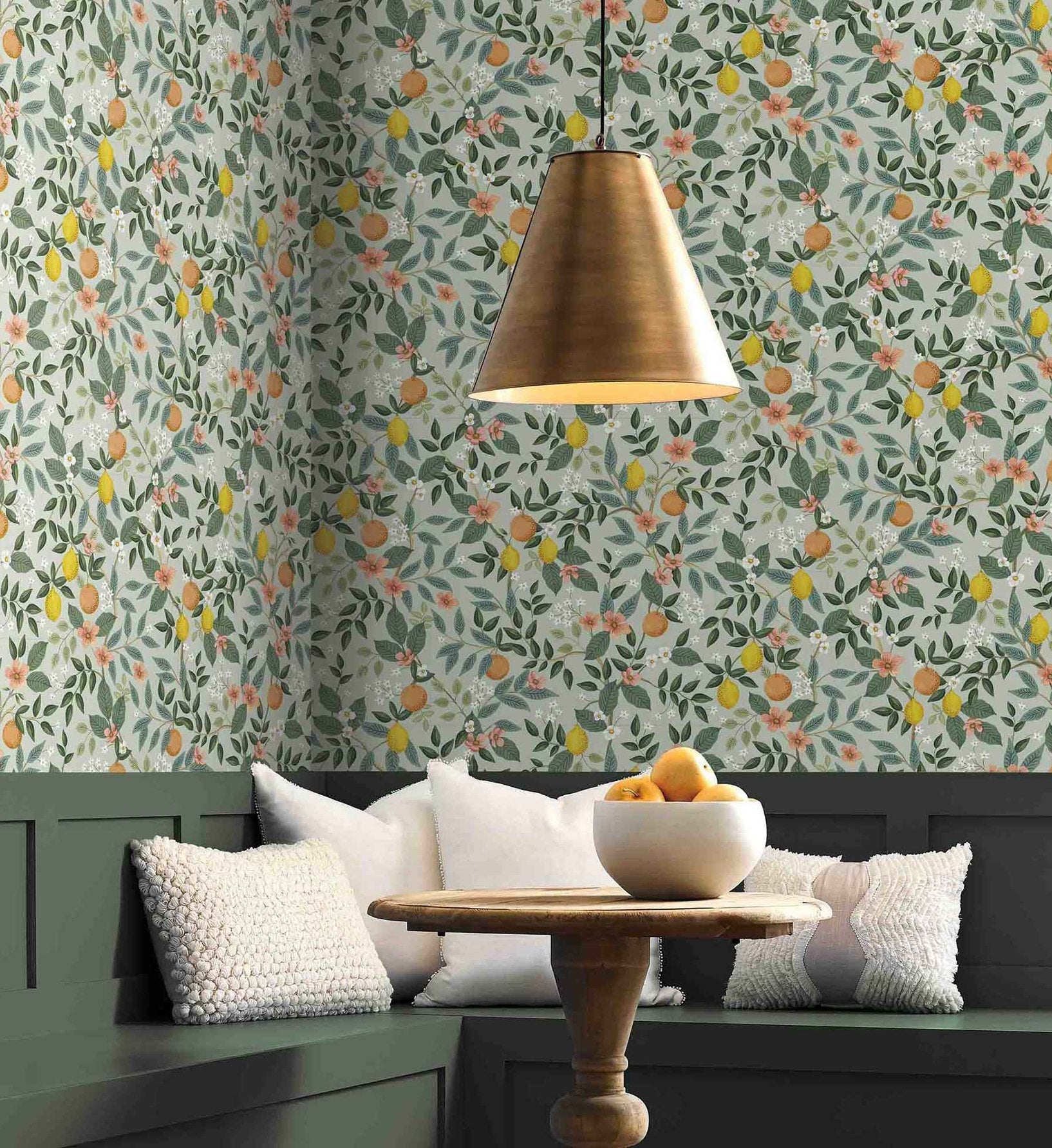 Citrus Grove Peel & Stick Wallpaper - Mint