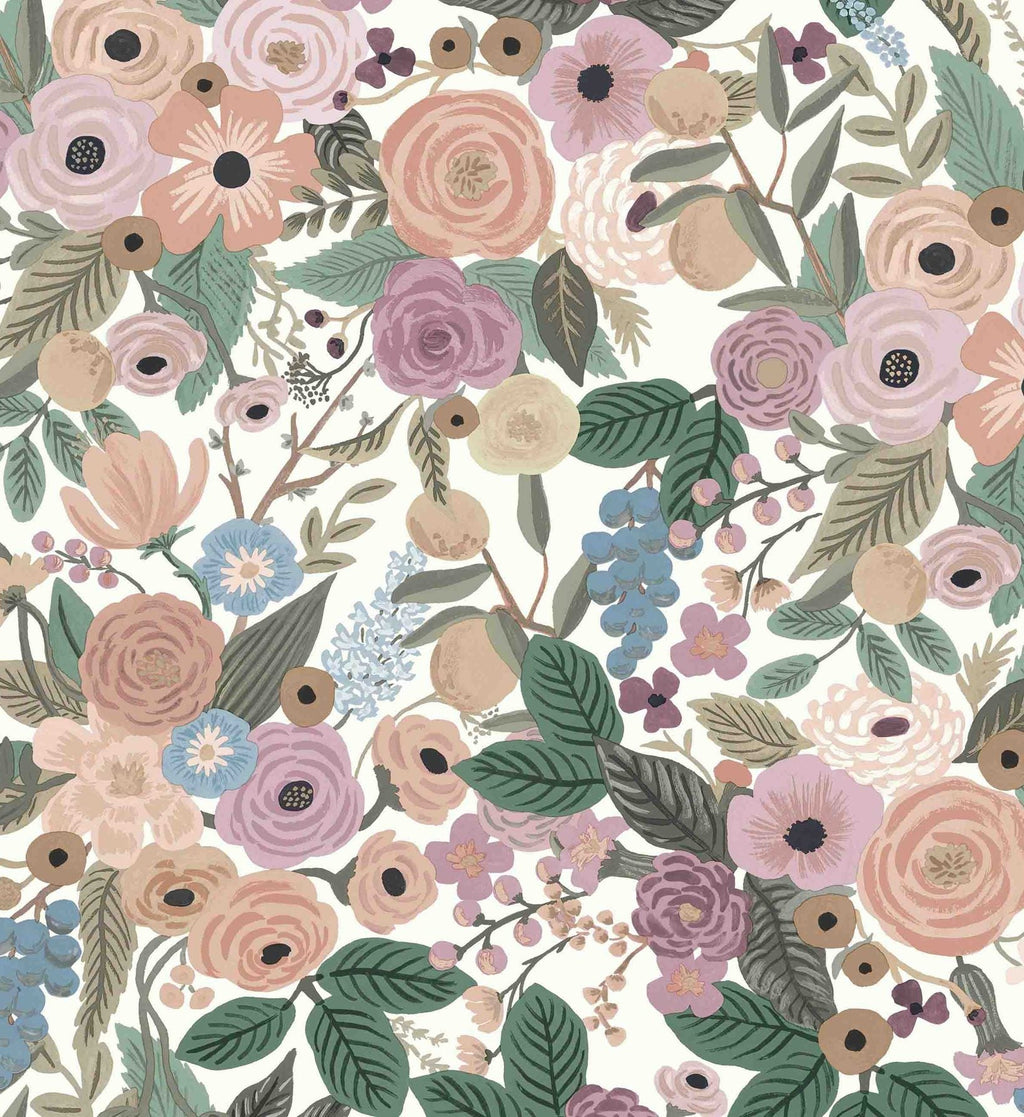 Garden Party Peel & Stick Wallpaper - Blush Multi