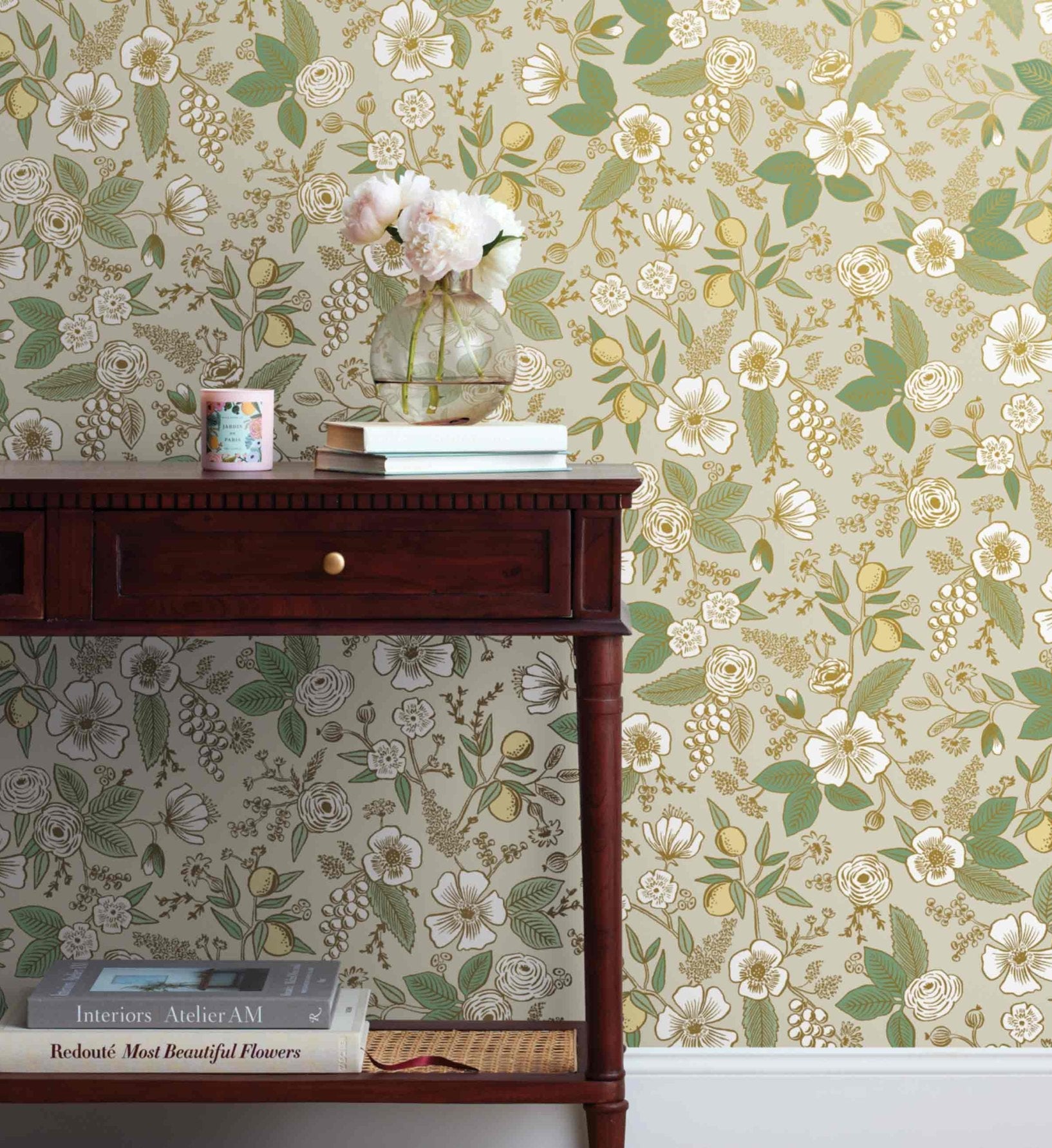 Colette Peel & Stick Wallpaper - Linen