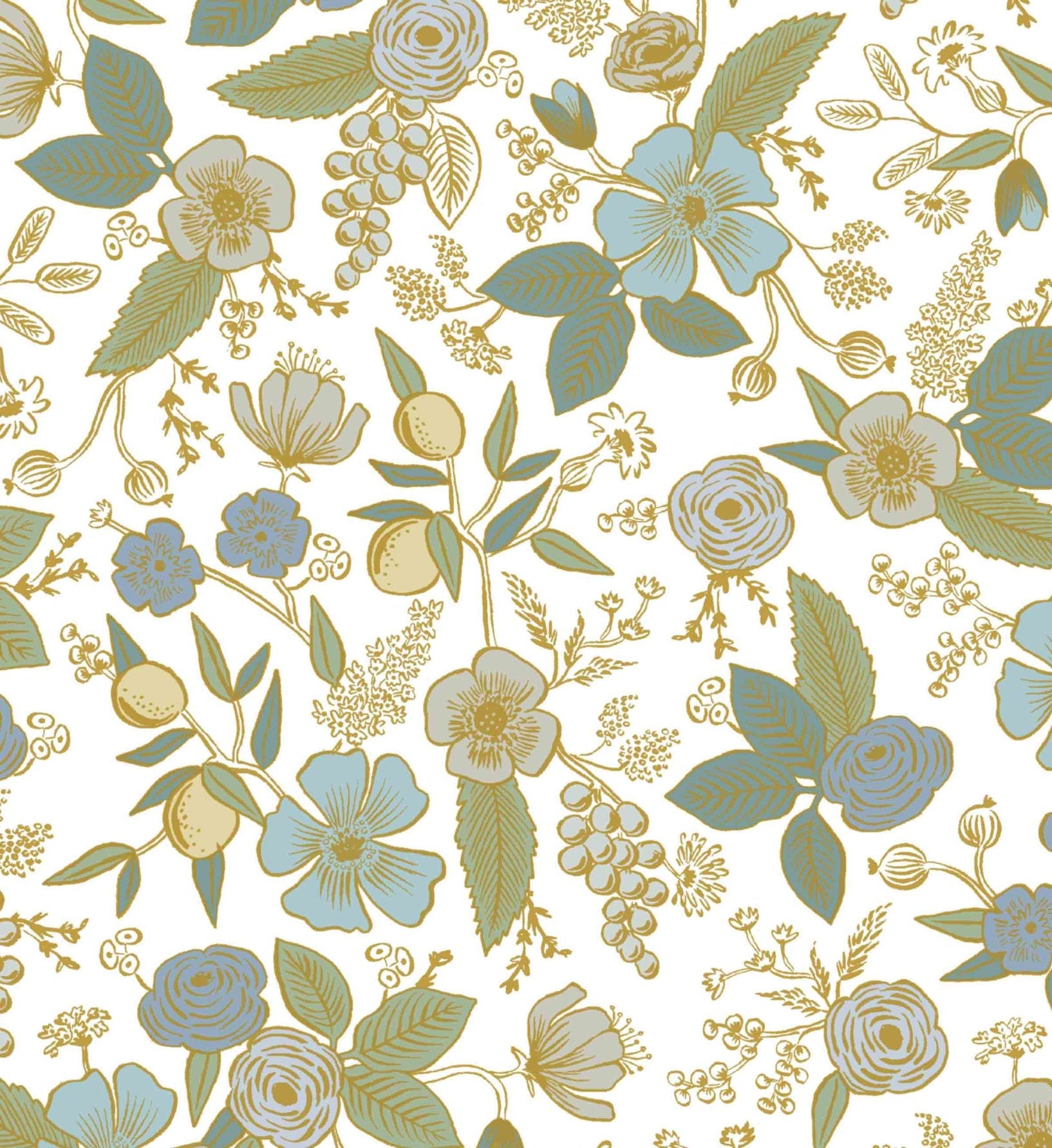 Colette Peel & Stick Wallpaper - Blue Multi