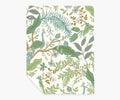 Peacock Garden Peel & Stick Wallpaper Sample - White