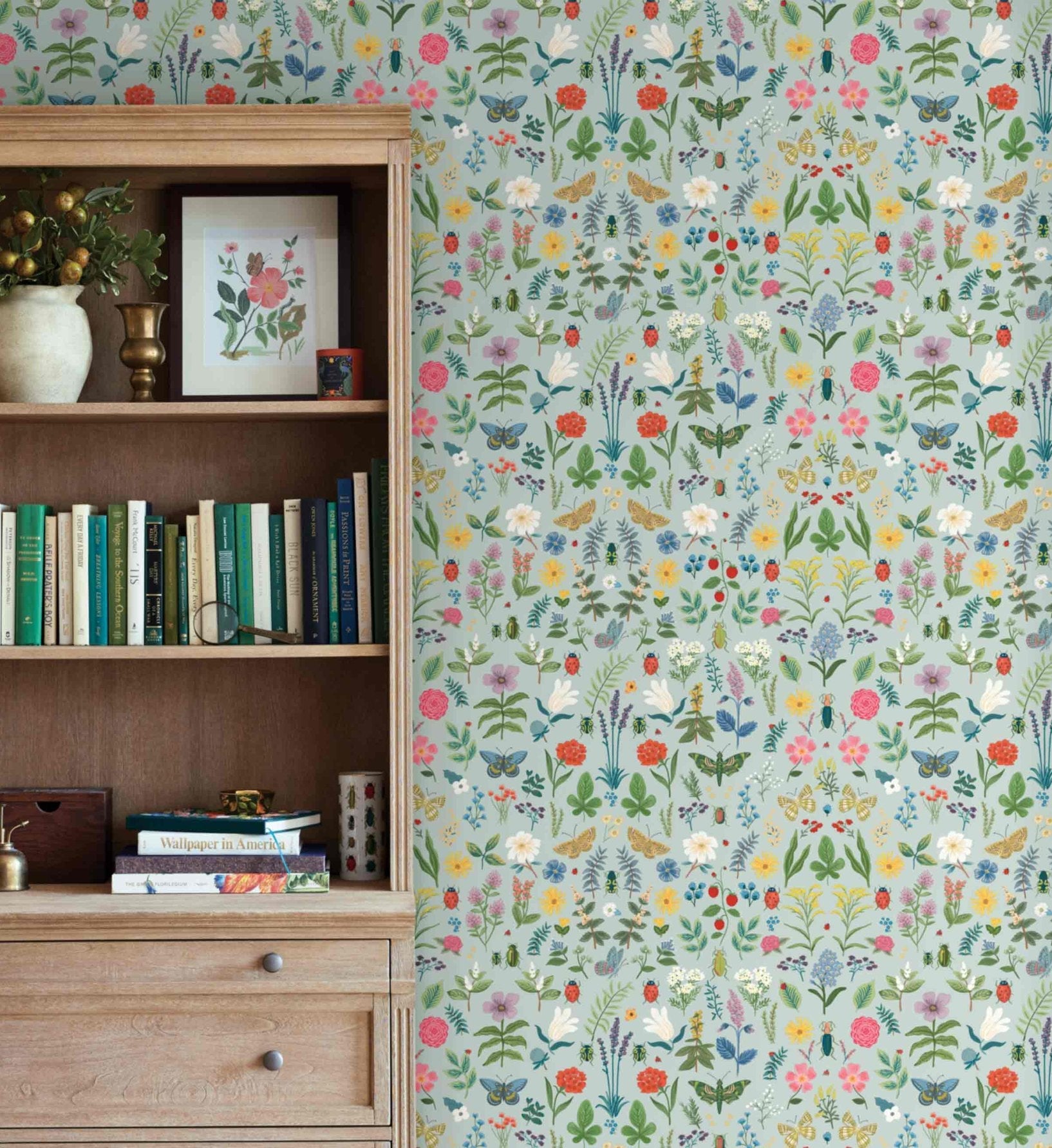 Curio Peel & Stick Wallpaper - Mint