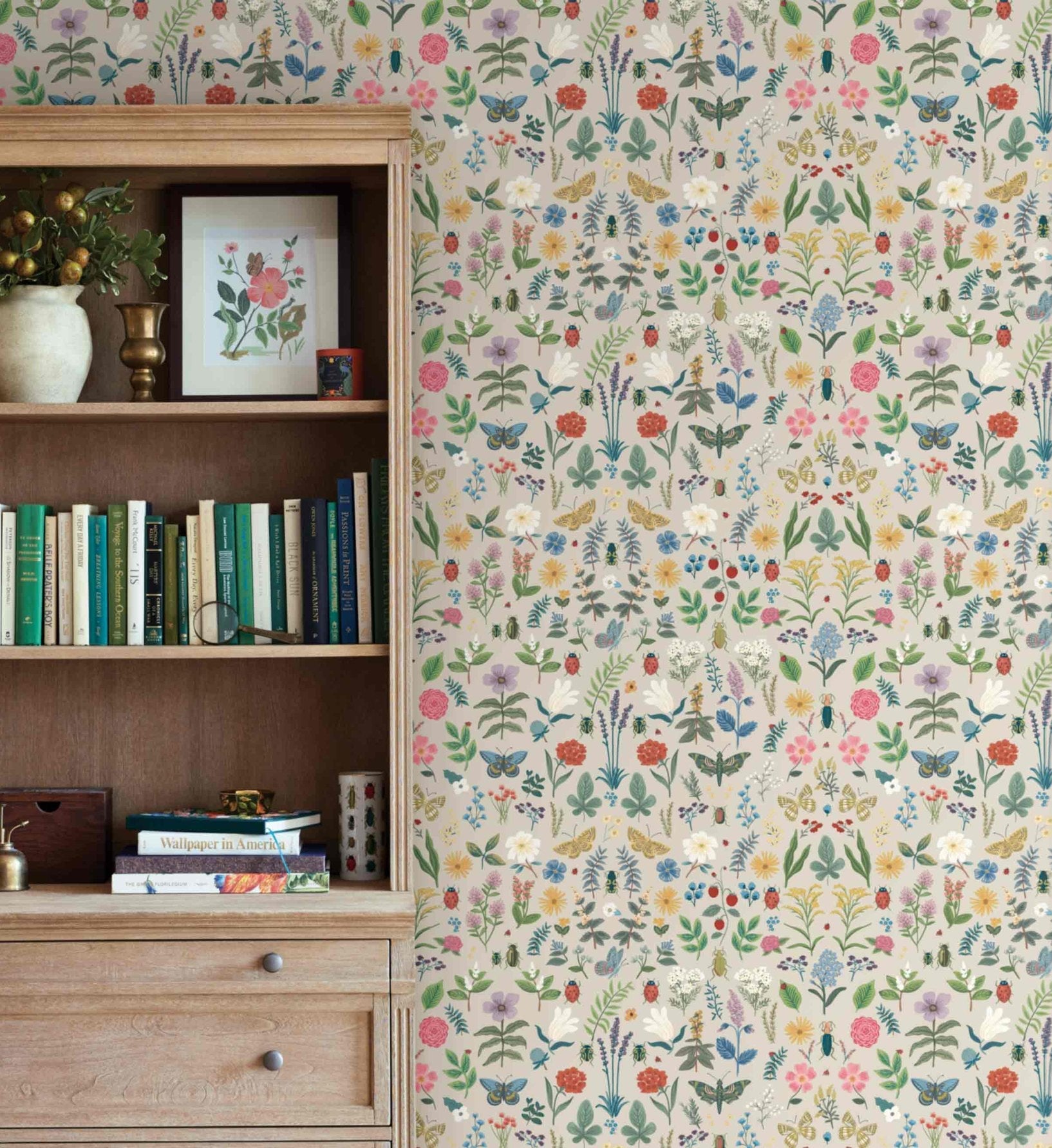 Curio Peel & Stick Wallpaper - Linen