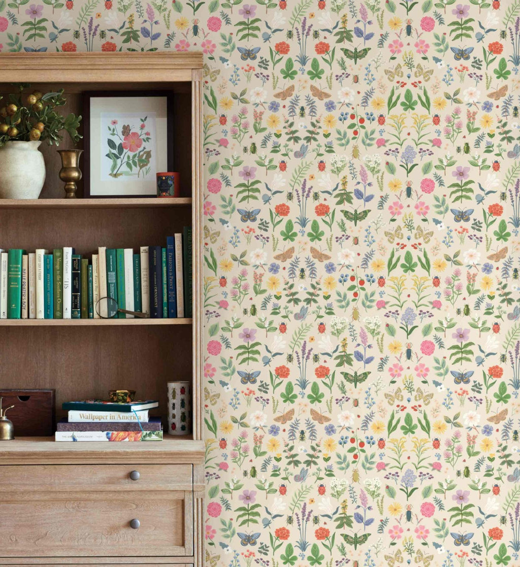 Curio Peel & Stick Wallpaper - Cream