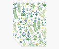 Menagerie Garden Peel & Stick Wallpaper Sample - Blue Multi