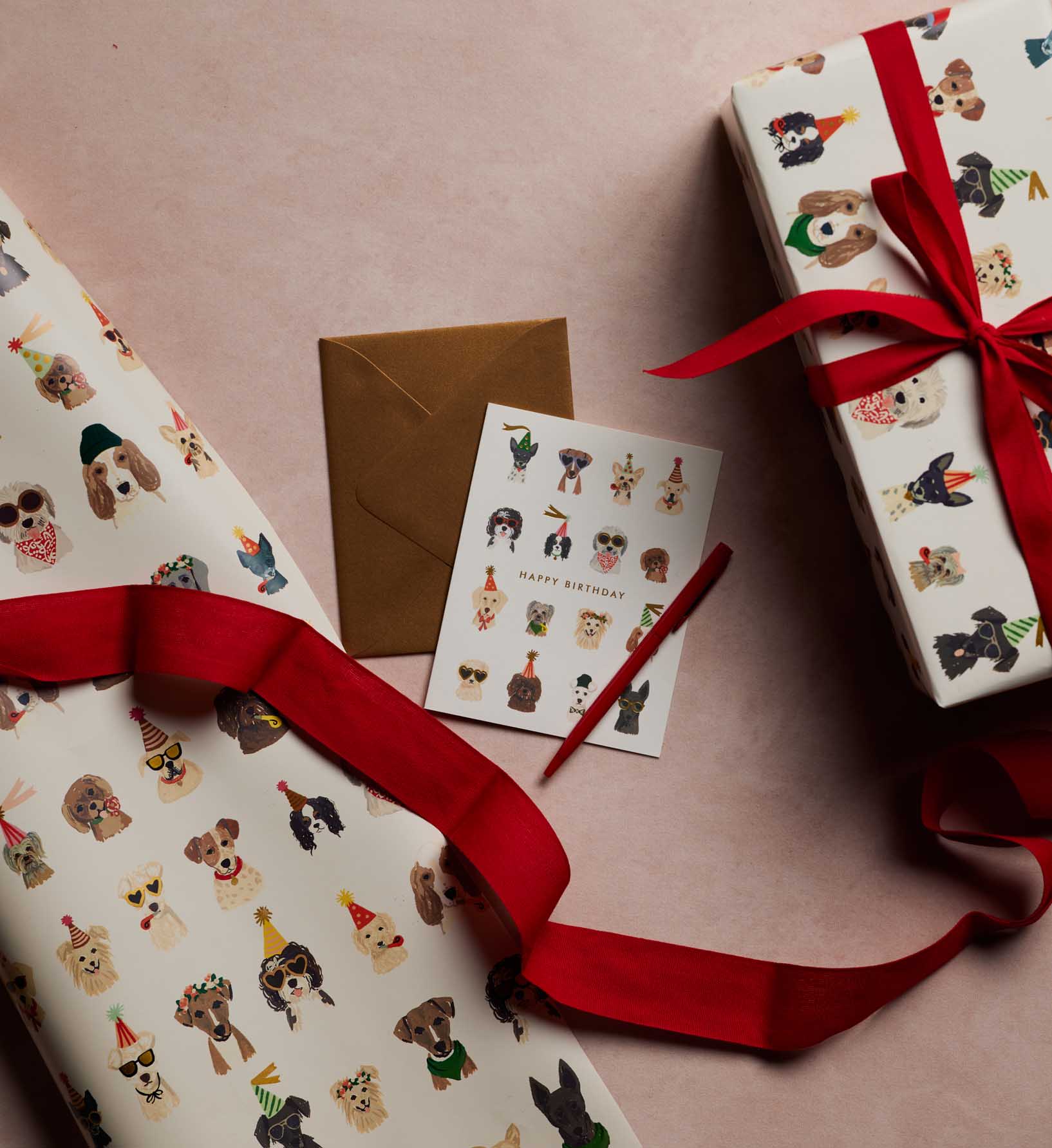Wrapping Roll - Party Dogs
